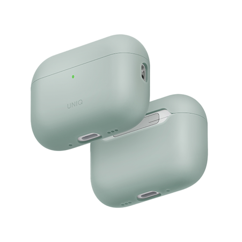 UNIQ LINO HYBRID LIQUID SILICON AIRPODS PRO 3RD GEN CASE - ICEPLANT GREEN (ICEPLANT GREEN)