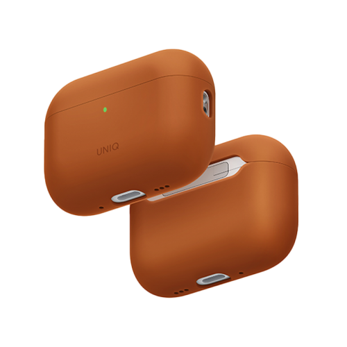UNIQ LINO HYBRID LIQUID SILICON AIRPODS PRO 3RD GEN CASE - SUNSET ORANGE (SUNSET ORANGE)