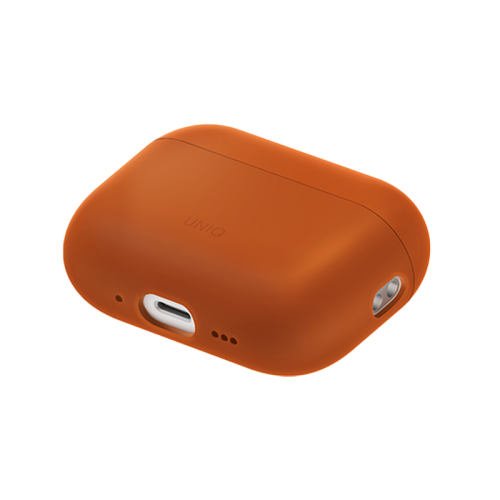 UNIQ LINO HYBRID LIQUID SILICON AIRPODS PRO 3RD GEN CASE - SUNSET ORANGE (SUNSET ORANGE)