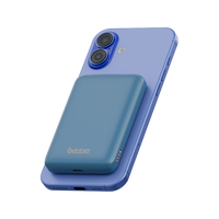 BAZIC GOPOWER SNAP 5K, 3IN1 5000MAH WIRELESS POWERBANK WITH APPLE WATCH CHARGER - BUBBLEGUM