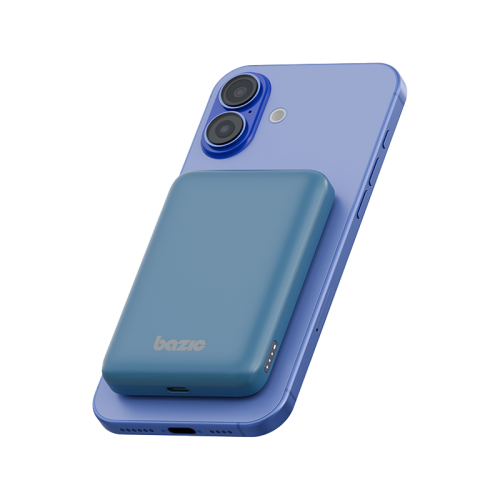 BAZIC GOPOWER SNAP 5K, 3IN1 5000MAH WIRELESS POWERBANK WITH APPLE WATCH CHARGER - BUBBLEGUM