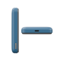 BAZIC GOPOWER SNAP 5K, 3IN1 5000MAH WIRELESS POWERBANK WITH APPLE WATCH CHARGER - BUBBLEGUM