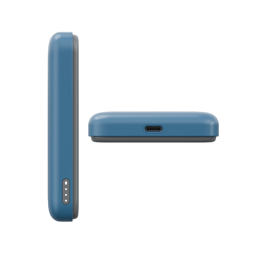 BAZIC GOPOWER SNAP 5K, 3IN1 5000MAH WIRELESS POWERBANK WITH APPLE WATCH CHARGER - BUBBLEGUM