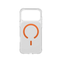 UNIQ HYBRID IPHONE 17 PRO MAX (2025) 6.9 MAGCLICK CHARGING LIFEPRO XTREME (AF) - FROST CLEAR/VOLT ORANGE