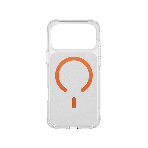 UNIQ HYBRID IPHONE 17 PRO MAX (2025) 6.9 MAGCLICK CHARGING LIFEPRO XTREME (AF) - FROST CLEAR/VOLT ORANGE