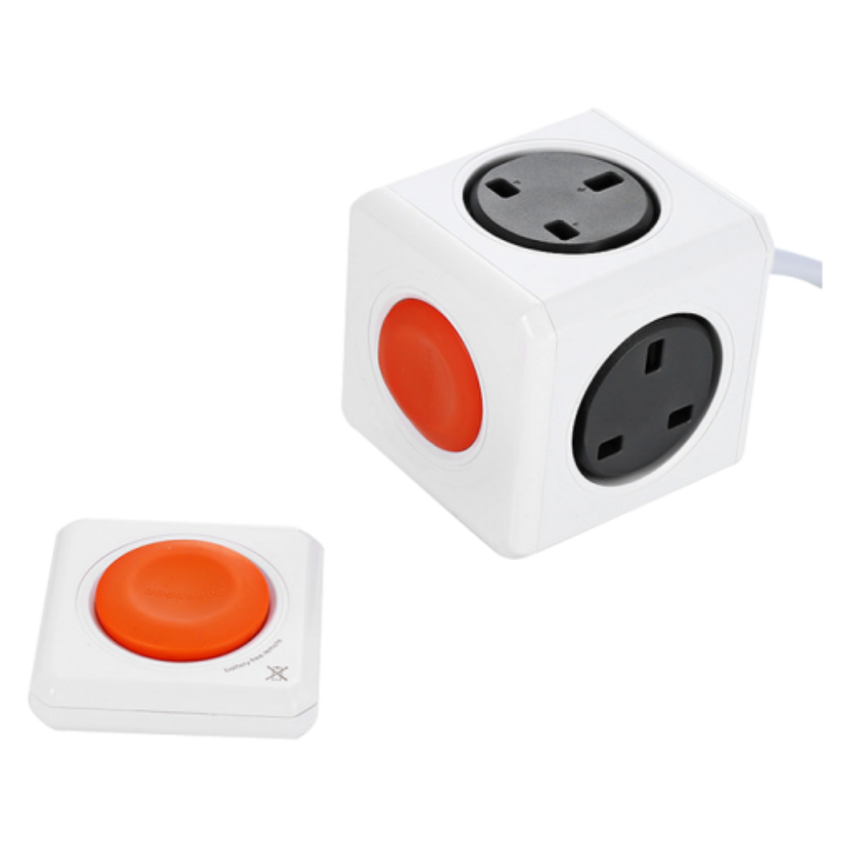 Allocacoc PowerCube Extended Remote SINGLE UK 1533/UKEXRM