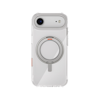 UNIQ HYBRID IPHONE 17 AIR (2025) 6.6 SWIVIX WITH 360 ROTATING KICKSTAND - LUCENT CLEAR