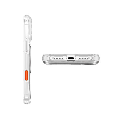 UNIQ HYBRID IPHONE 17 PRO MAX (2025) 6.9 SWIVIX WITH 360 ROTATING KICKSTAND - LUCENT CLEAR