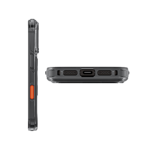 UNIQ HYBRID IPHONE 17 PRO MAX (2025) 6.9 SWIVIX WITH 360 ROTATING KICKSTAND - CARBON BLACK