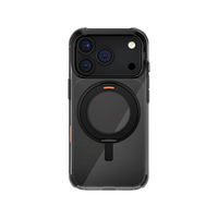 UNIQ HYBRID IPHONE 17 PRO (2025) 6.3 SWIVIX WITH 360 ROTATING KICKSTAND - CARBON BLACK