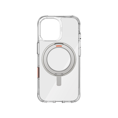 UNIQ HYBRID IPHONE 17 (2025) 6.3 SWIVIX WITH 360 ROTATING KICKSTAND - LUCENT CLEAR