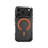 UNIQ HYBRID IPHONE 17 PRO MAX (2025) 6.9 MAGCLICK CHARGING COMBAT ACTIVE - FROST SMOKE / ORANGE (FROST SMOKE / ORANGE)