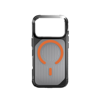 UNIQ HYBRID IPHONE 17 PRO MAX (2025) 6.9 MAGCLICK CHARGING COMBAT ACTIVE - FROST SMOKE / ORANGE (FROST SMOKE / ORANGE)