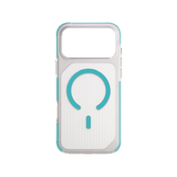 UNIQ HYBRID IPHONE 17 PRO (2025) 6.3 MAGCLICK CHARGING COMBAT ACTIVE - FROST CLEAR / TURQUOISE