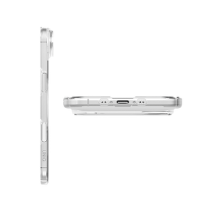 UNIQ IPHONE 17 AIR (2025) 6.6 MAGCLICK CHARGING AIRSUIT - GLOSSY CLEAR/WHITE