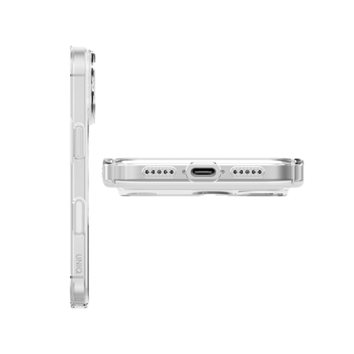 UNIQ IPHONE 17 PRO MAX (2025) 6.9 MAGCLICK CHARGING AIRSUIT - GLOSSY CLEAR/WHITE
