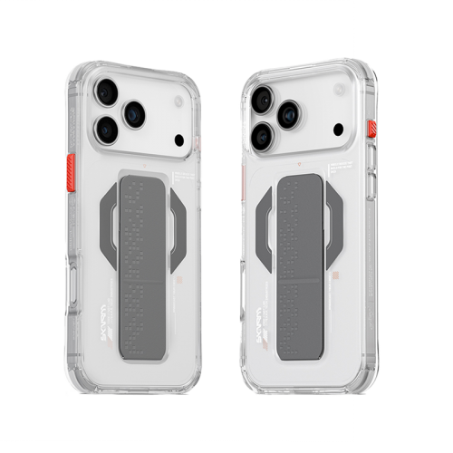 SKINARMA IPHONE 17 PRO (2025) 6.3"
HAXA (MAG-CHARGE + GRIP-STAND) Clear