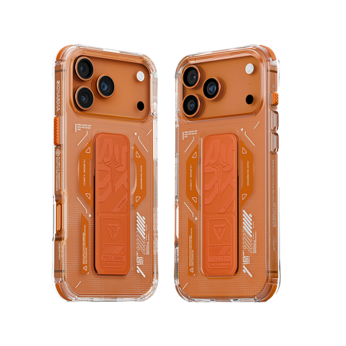 SKINARMA IPHONE 17 PRO (2025) 6.3" 
HELIO (MAG-CHARGE + GRIP-STAND) Orange