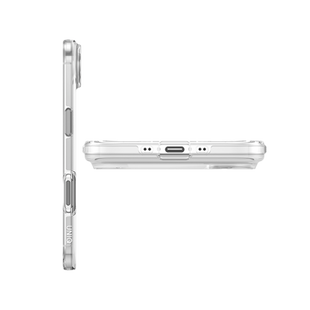 UNIQ HYBRID IPHONE 17 AIR (2025) 6.6 MAGCLICK CHARGING CLARIO (ECO) - LUCENT CLEAR