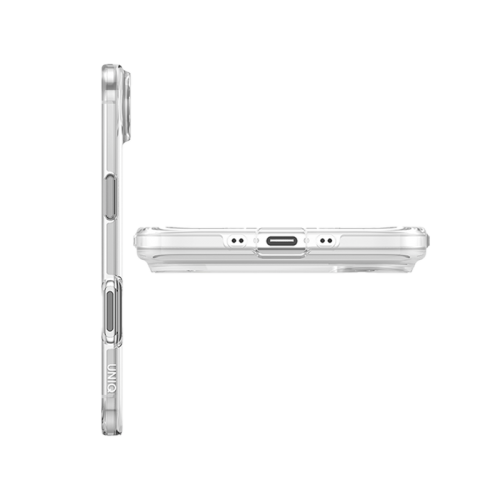 UNIQ HYBRID IPHONE 17 AIR (2025) 6.6 MAGCLICK CHARGING CLARIO (ECO) - LUCENT CLEAR