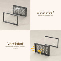 Skykey Transparent Shoe Storage Box 33×23×14 Cm PP Material Stackable Design - QY-2304-1