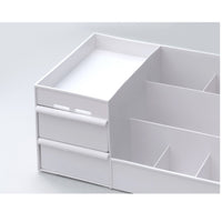 Skykey Small Makeup Storage Organizer 25.7×16×11.2 Cm PP Material Compact Design - QY-2701-1