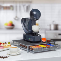 Skykey Capsule Coffee Storage Drawer Type Pod Holder Metal Iron Rack 39×35×7.5 Cm - QY-1911-1