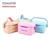 Icemaster Cooler Box with Handle and Strap Portable  ,Waterproof, insulated  carry it by hand or hang it over the shoulder, Optimised thermal insulation with 2 layers of AIRPOP and PolyPropylene
