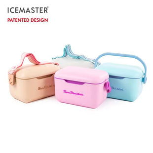 Icemaster Cooler Box with Handle and Strap Portable  ,Waterproof, insulated  carry it by hand or hang it over the shoulder, Optimised thermal insulation with 2 layers of AIRPOP and PolyPropylene