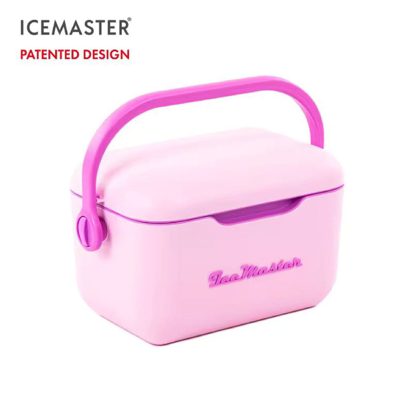 Icemaster Cooler Box with Handle and Strap Portable  ,Waterproof, insulated  carry it by hand or hang it over the shoulder, Optimised thermal insulation with 2 layers of AIRPOP and PolyPropylene