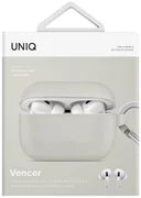 UNIQ VENCER AIRPODS PRO 2ND GEN (2022) SILICONE HANG CASE – CHALK GREY (GREY)
