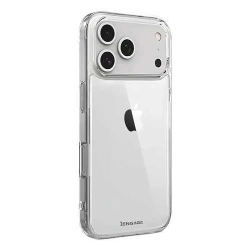 جراب iEngage الصلب الشفاف لجهاز iPhone 17 Pro