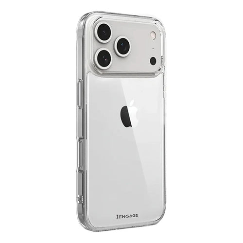جراب iEngage الصلب الشفاف لجهاز iPhone 17 Pro Max