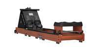 KingSmith Water rowing machine WR20,  with Tri-fold patent, water resistance. . Walnut color.