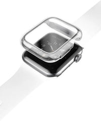 UNIQ GARDE HYBRID WATCH CASE WITH SCREEN PROTECTION 41MM DOVE (CLEAR)