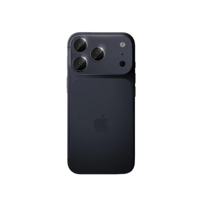 MOCOLL 360° Camera Lens Protector for iPhone 17 Pro Max | Tempered Glass with Metal Frame - Blue Color