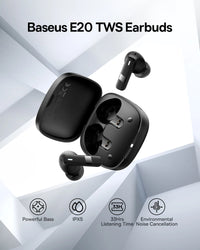 Baseus Bowie E20 True Wireless Earphones - Cluster Black