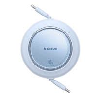 Baseus Free2Pull Mini Retractable Cable USB-C to USB-C 100W 1.5m - Galaxy Blue