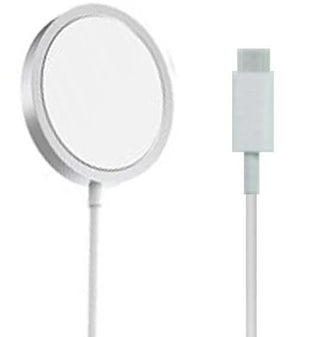 ROFI MAGNETIC SUCTION WIRELESS CHARGER TYPE C - WHITE