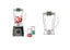 Moulinex Blendeo 450W Multi-Function Blender, Includes 1.5L Blender & 0.5L Chopper, 2 Speed + Pulse
