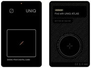 UNIQ ATLAS NFC-ENABLED CARD TRACKER - GRAPHITE (GRAPHITE)