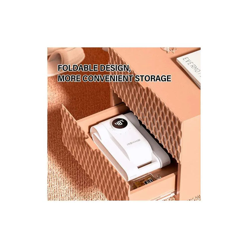 Hacer Electric Shoes Dryer Corded Boots Warmer with Folding and Drying Rack for Gloves Electric Shoe Dryer – White