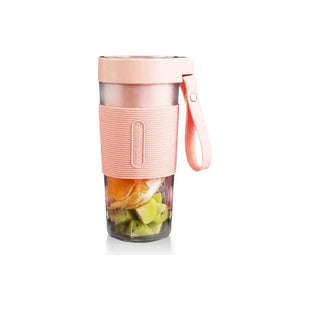 Sky Key Juicer USB Rechargeable Cordless Mini 320ml Portable Juicer Cup – Pink