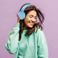 LEEDOR LD-AKZ 68A Wireless Bluetooth Headphones, 70H Playback, Deep Bass, Noise Cancelling Mic