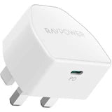 Ravpower RP-PC1041  PD20W 1C UK Charger white