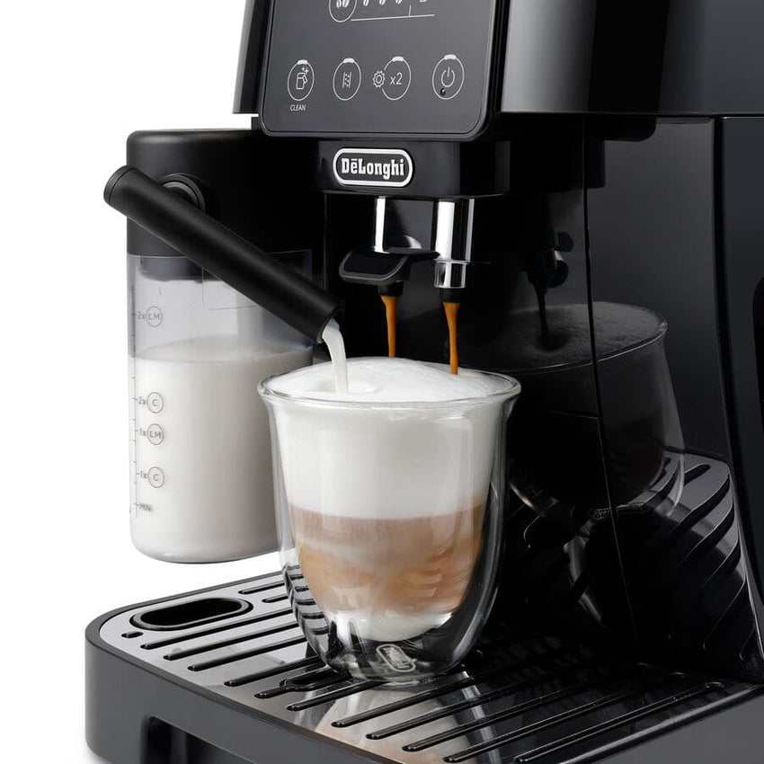 Delonghi Coffee Machine 1450W 15 Bar Black High-Power Espresso Machine with 1L Tank