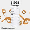 OnePlus Nord 5 5G (12GB RAM, 512GB) - Marble Sands