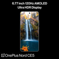 OnePlus Nord CE5 5G Smartphone - 256GB Storage, 8GB RAM - Black Infinity (CPH2719)