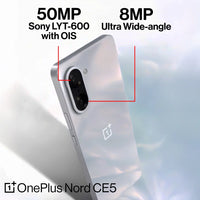 OnePlus Nord CE5 5G Smartphone (256GB ROM, 8GB RAM) - OP-NCE5-256G-MM - Marble Mist