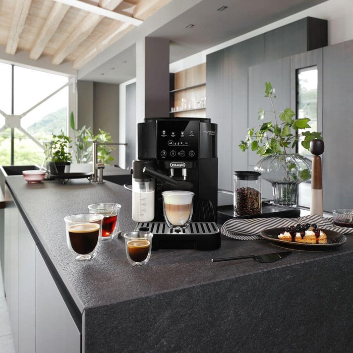 Delonghi Coffee Machine 1450W 15 Bar Black High-Power Espresso Machine with 1L Tank
